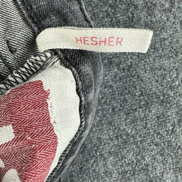 Levis Jeans Mens 36 Straight Hesher Gray Cotton Pockets Straight Leg Pockets - Picture 6 of 8